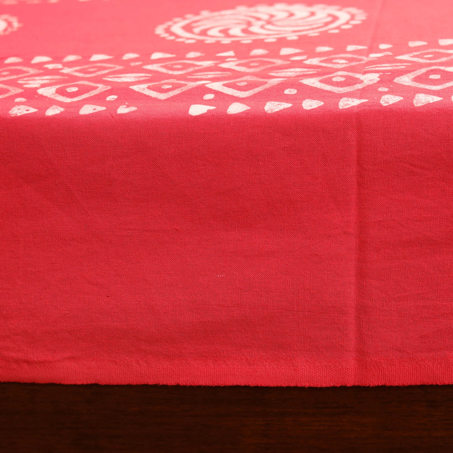 Hand Block Batik Print Cotton Double Bedsheet Set (108 x 90 in) 15