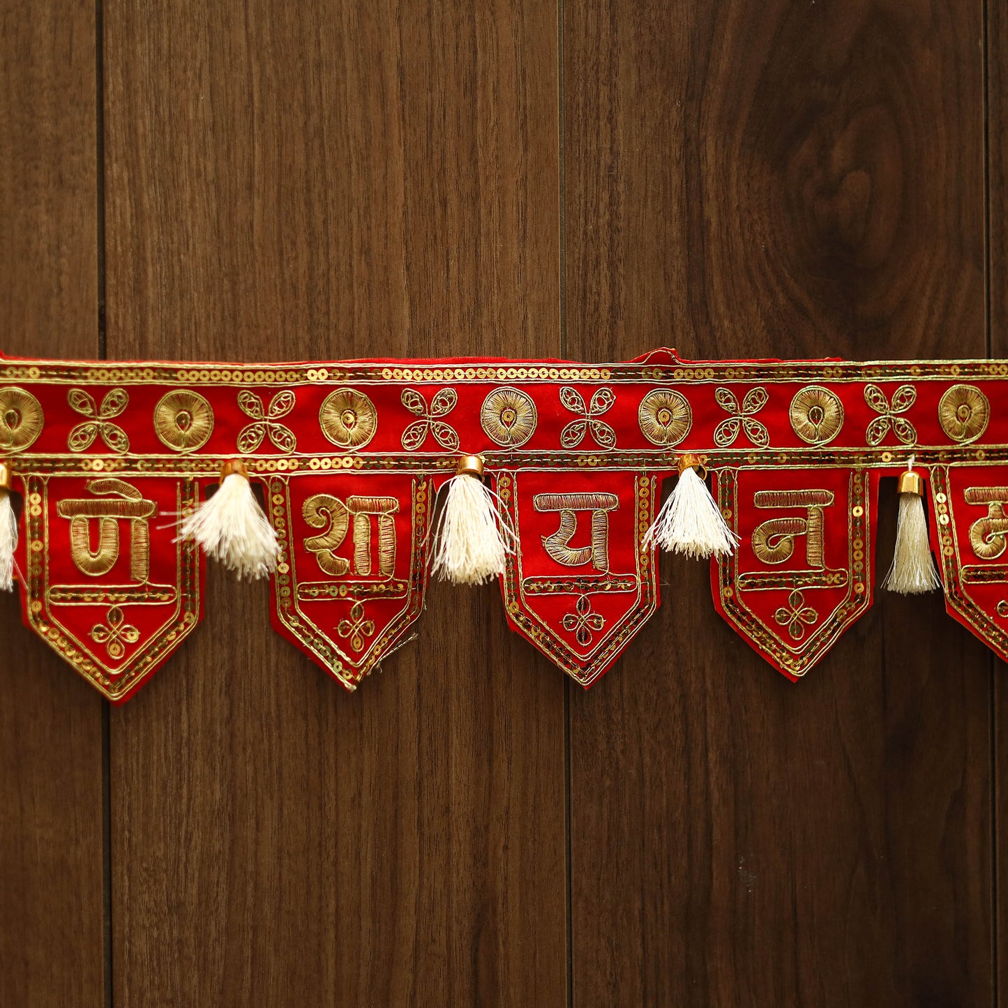 Handmade kutch embroidery toran 01 - handcrafted