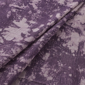 Purple - Authentic Kutch Hand Block Batik Print Pure Handwoven Natural Dyed Kala Cotton Fabric 41