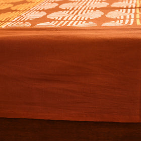 Hand Block Batik Print Cotton Double Bedsheet Set (108 x 90 in) 17