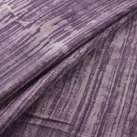 Purple - Authentic Kutch Hand Block Batik Print Pure Handwoven Natural Dyed Kala Cotton Fabric 45