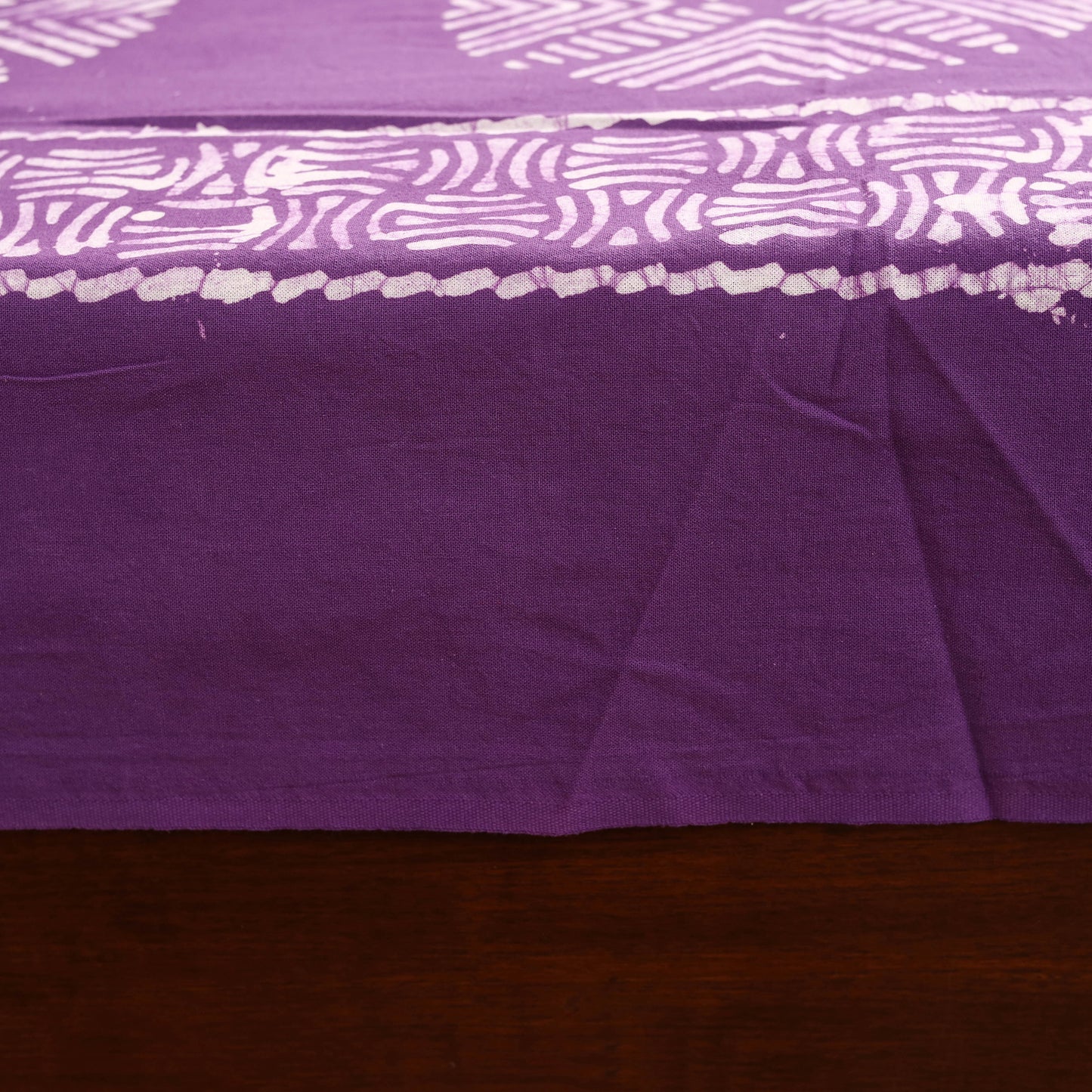 Hand Block Batik Print Cotton Double Bedsheet Set (108 x 90 in) 20