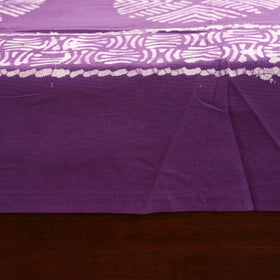 Hand Block Batik Print Cotton Double Bedsheet Set (108 x 90 in) 20