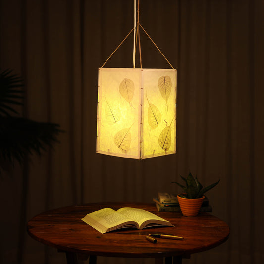 Leaf Art Work Hanging Lamp Shade