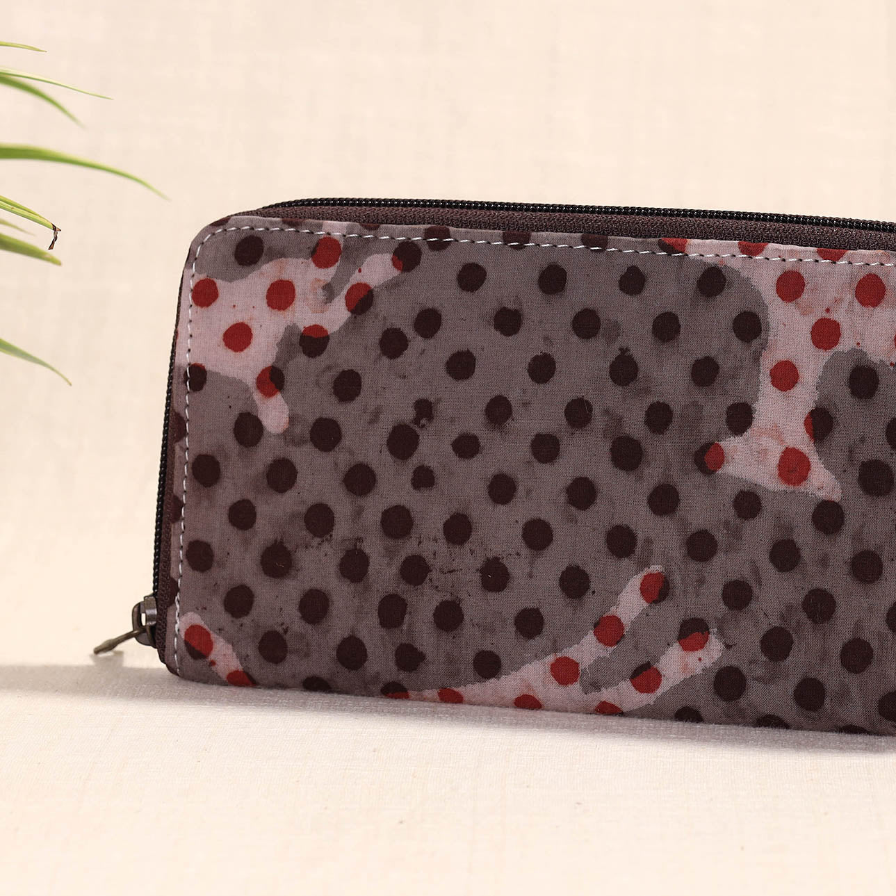 Handcrafted Block Printed Fabric Clutch Wallet