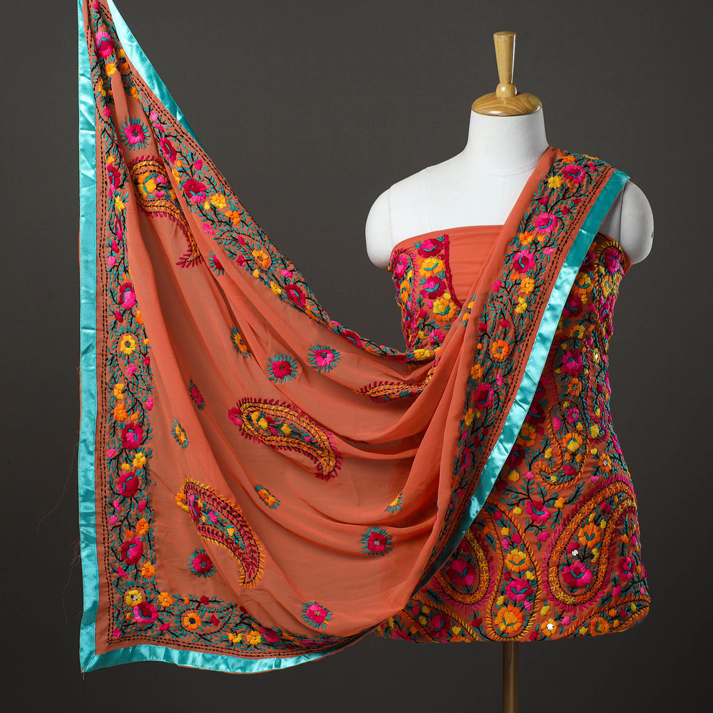 Phulkari Dress Material