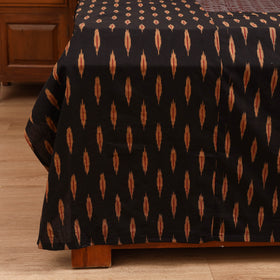 Pochampally Ikat with Bagh Patch Cotton Double Bedsheet Set (108 x 90 in) 01
