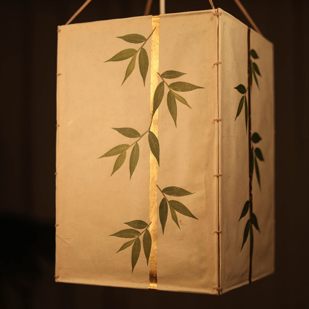 Bamboo Art Work Hanging Lamp Shade