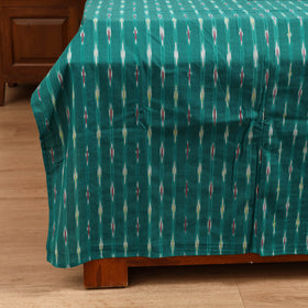 Pochampally Ikat with Bagh Patch Cotton Double Bedsheet Set (108 x 90 in) 02