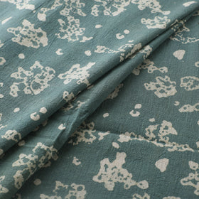 Green - Authentic Kutch Hand Block Batik Print Pure Handwoven Natural Dyed Kala Cotton Fabric 56