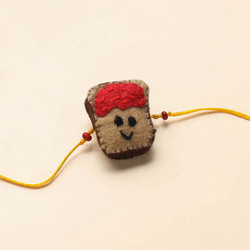 Handmade Bead & Felt Work Kids Rakhi