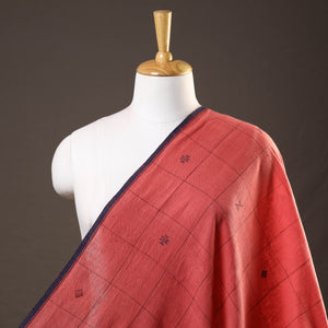 Organic Kala Cotton Pure Handloom Tangaliya Work Fabric