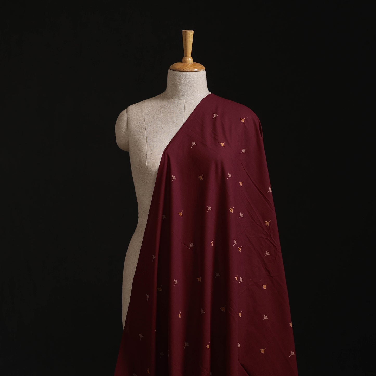 Prewashed Cotton Jacquard Buti Fabric 05