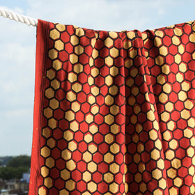  Traditional Pipad Block Printed Pure Handloom Cotton Towel 