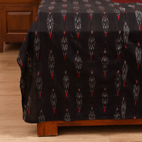 Pochampally Ikat with Bagh Patch Cotton Double Bedsheet Set (108 x 90 in) 03