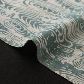 Green - Authentic Kutch Hand Block Batik Print Pure Handwoven Natural Dyed Kala Cotton Fabric 57