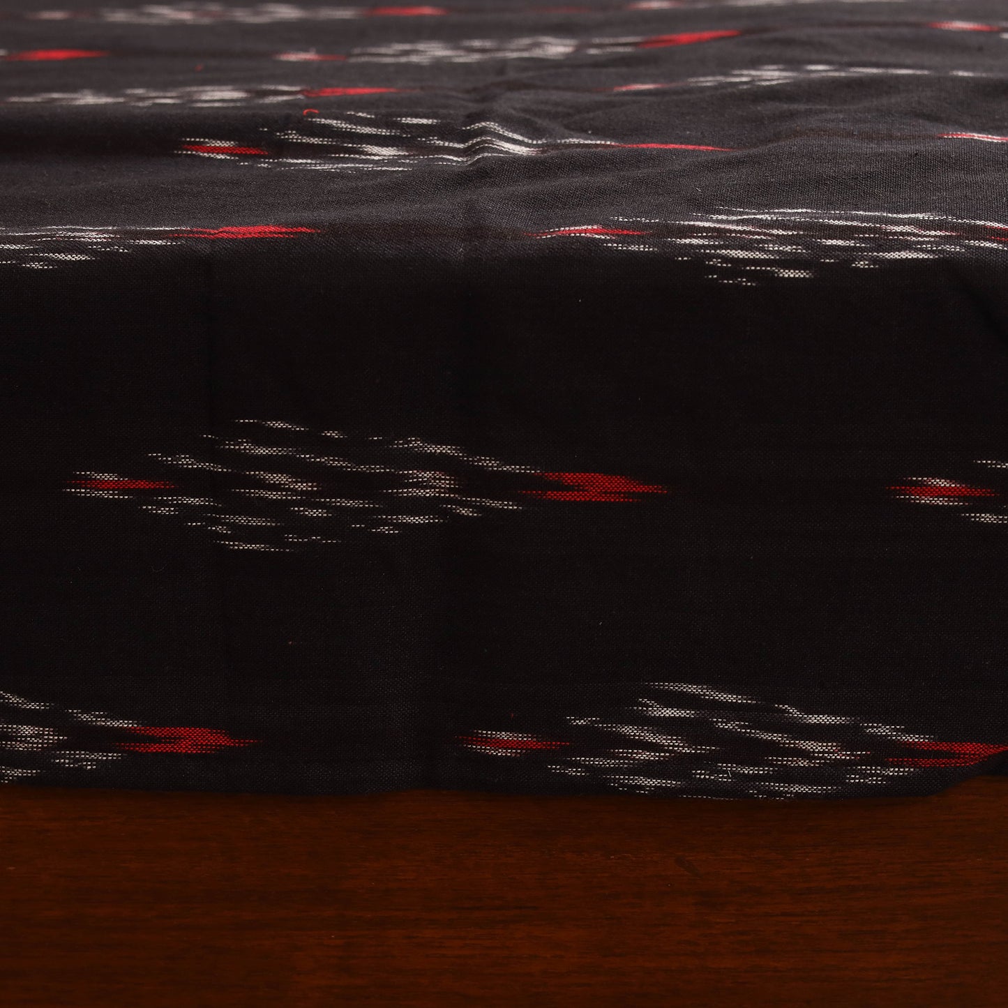 Pochampally Ikat with Bagh Patch Cotton Double Bedsheet Set (108 x 90 in) 03