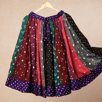 bandhani skirt 