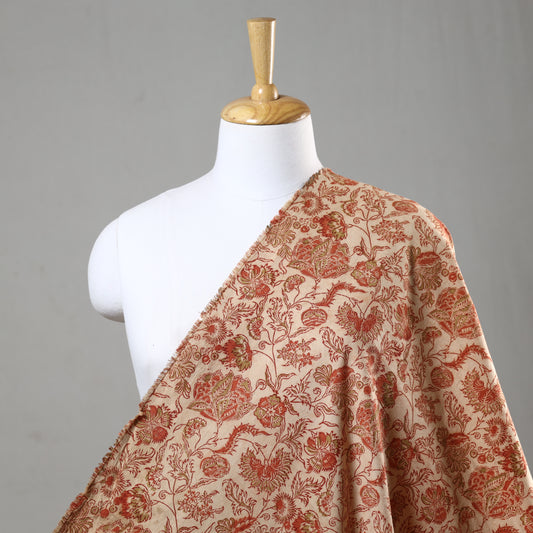 Multicolor - Pedana Kalamkari Block Printed Cotton Fabric