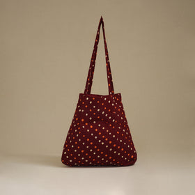 Handcrafted Fabric Shoulder Bag 08