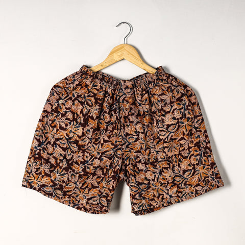 Buy Kalamkari Block Printed Cotton Unisex Boxer/Shorts Online at iTokri.com
