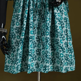 Hand batik cotton medium kaftan 54 - handcrafted