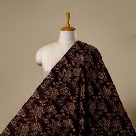 Natural dyed cotton hand jahota fabric 20 - handcrafted