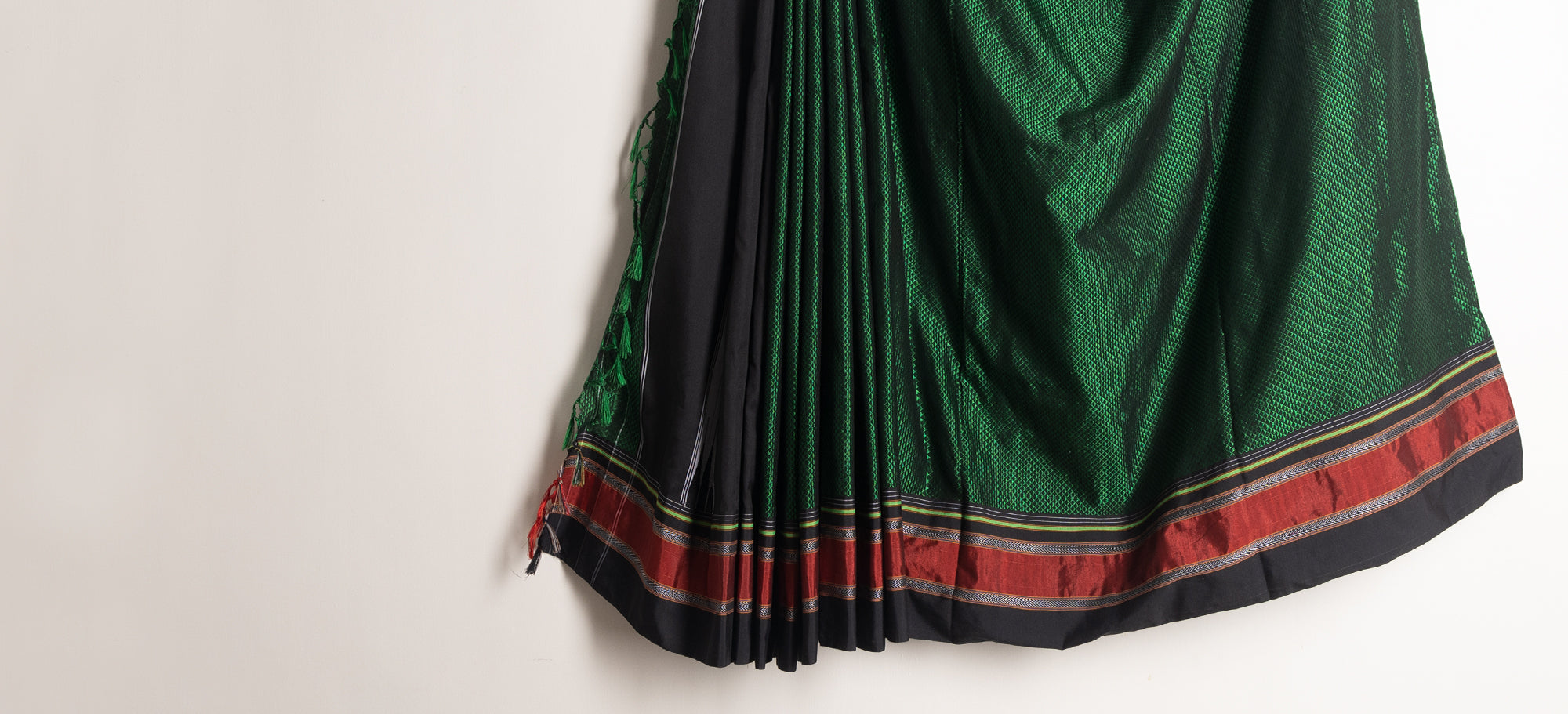 Border Pure Silk And Cotton Blended Maharashtrian Traditional Khun / Khan  Saree, 6 M (with Blouse Piece) at Rs 1565 in Thane