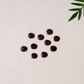 1.4cm hand carved sheesham wood clothing button (set of 10)