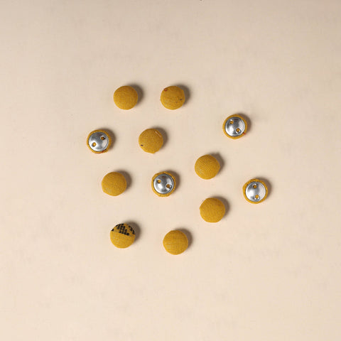  Handmade Fabric Button Small