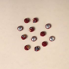  Handmade Fabric Button Small