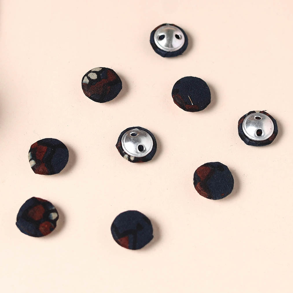  Buttonbaaz Handmade Fabric Button Small 