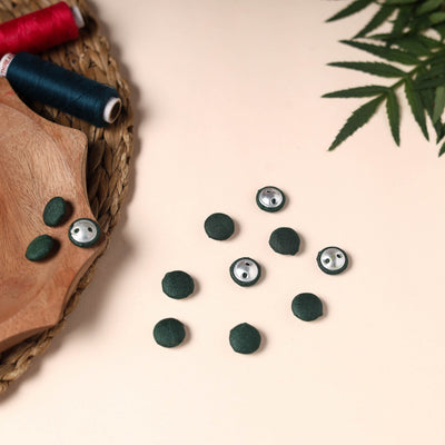  Buttonbaaz Handmade Fabric Button Small 