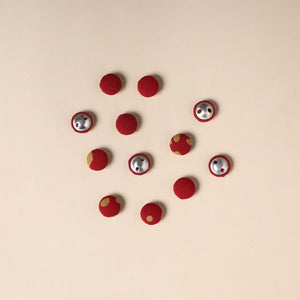  Handmade Fabric Button Small