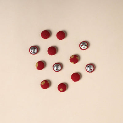  Handmade Fabric Button Small