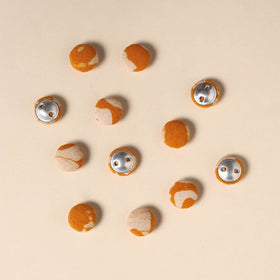  Handmade Fabric Button Small