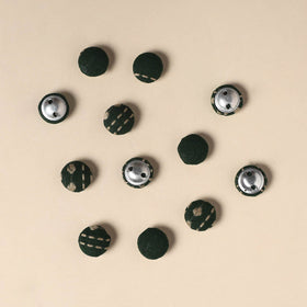  Handmade Fabric Button Small