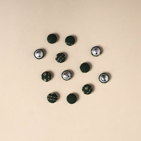  Handmade Fabric Button Small