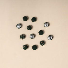  Handmade Fabric Button Small