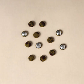  Handmade Fabric Button Small
