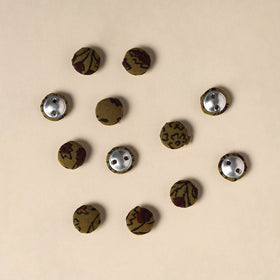  Handmade Fabric Button Small