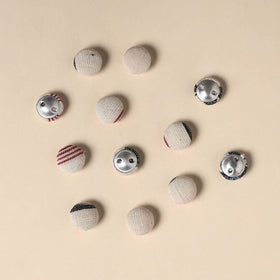  Handmade Fabric Button Small