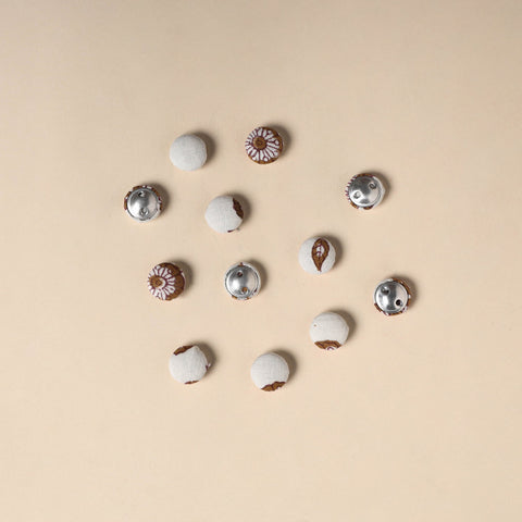  Handmade Fabric Button Small