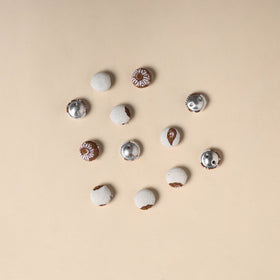  Handmade Fabric Button Small