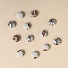  Handmade Fabric Button Small