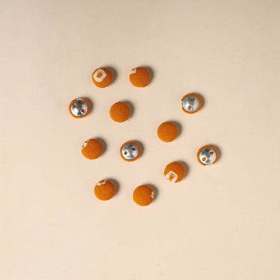  Handmade Fabric Button Small