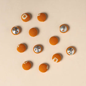  Handmade Fabric Button Small