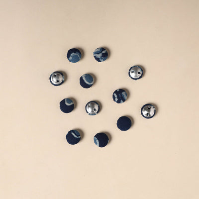  Handmade Fabric Button Small