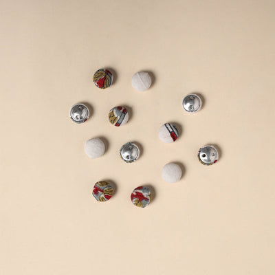  Handmade Fabric Button Small