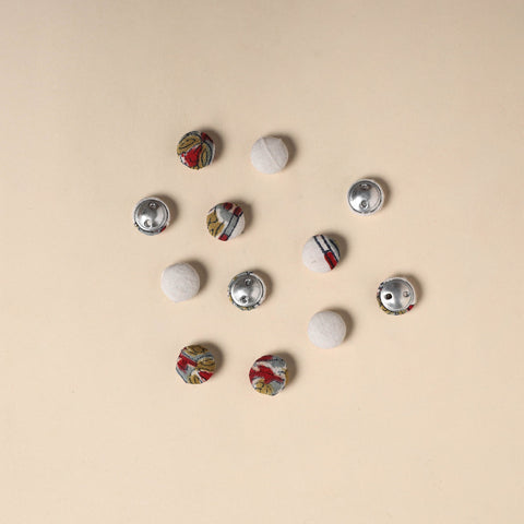  Handmade Fabric Button Small